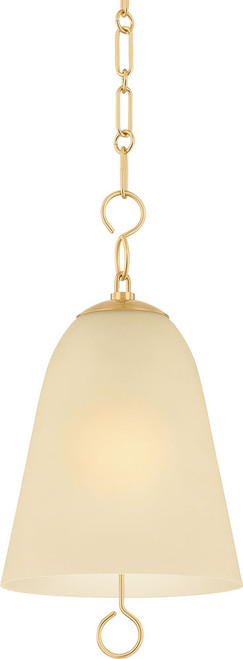 Mitzi H1058701L-AGB Christine Contemporary Aged Brass Hanging Pendant Light