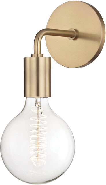 Mitzi H109101B-AGB Ava Modern Aged Brass Sconce Lighting