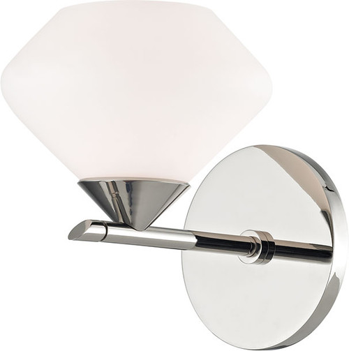 Mitzi H136301-PN Valerie Contemporary Polished Nickel Xenon Light Sconce