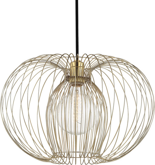 Mitzi H181701L-PB Jasmine Modern Polished Brass Pendant Hanging Light