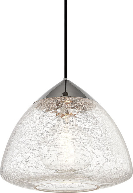 Mitzi H216701L-PN Maya Modern Polished Nickel Drop Lighting Fixture