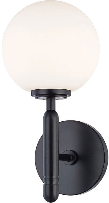 Mitzi H313101-BLK Mina Contemporary Black LED Lighting Wall Sconce
