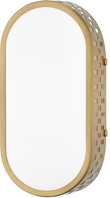 Mitzi H329101-AGB Phoebe Contemporary Aged Brass Wall Lighting Sconce