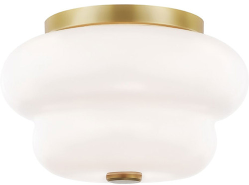 Mitzi H350502-AGB Hazel Contemporary Aged Brass Home Ceiling Lighting