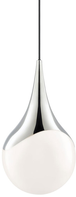 Mitzi H375701L-PN Ariana Modern Polished Nickel Mini Pendant Lighting Fixture