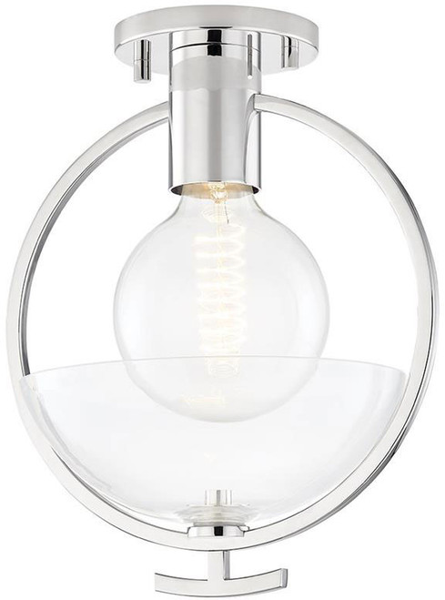 Mitzi H387601-PN Ringo Contemporary Polished Nickel Overhead Lighting