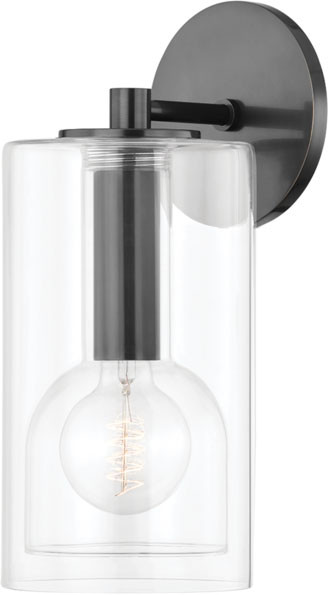 Mitzi H415101A-OB Belinda Contemporary Old Bronze Light Sconce