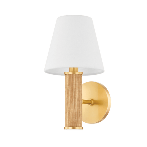 Mitzi H650101-AGB Amabella Modern Aged Brass Wall Lamp