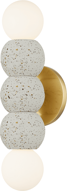 Mitzi H780102-AGB Paola Modern Aged Brass Wall Lamp