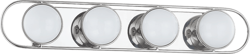 Mitzi H783304-PN Amy Contemporary Polished Nickel 4-Light Bathroom Lighting Sconce