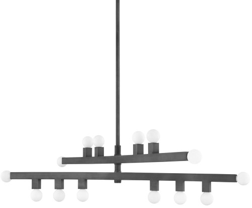 Mitzi H823914-GRA Sutter Contemporary Graphite Ceiling Chandelier