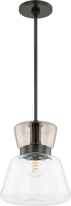 Mitzi H910701S-TRB Elodie Contemporary True Bronze Mini Hanging Lamp