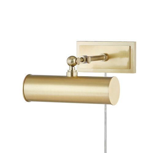 Mitzi HL263201-AGB Holly Aged Brass 8" Art Lighting
