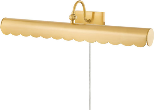 Mitzi HL762103L-AGB Fifi Modern Aged Brass 24" Painting Light Fixture
