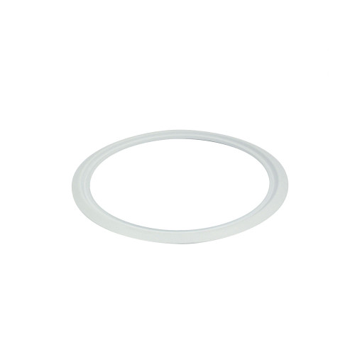 Nora NEFLINTW-4OR-MPW E-Series FLIN Modern Matte Powder White 4" Oversize Ring Recessed Lighting Trim for NEFLINTW-R4