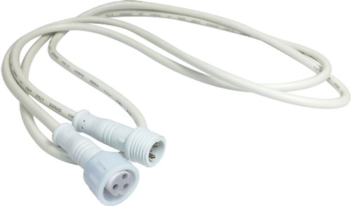 Nora NEFLINTW-EW-20 Modern White 20' Quick Connect Linkable Extension Cable for E-Series FLIN