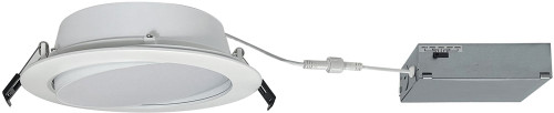 Nora NFLINA-R6TWMPW FLIN Contemporary Matte Powder White LED 6" Recessed Lighting Insert