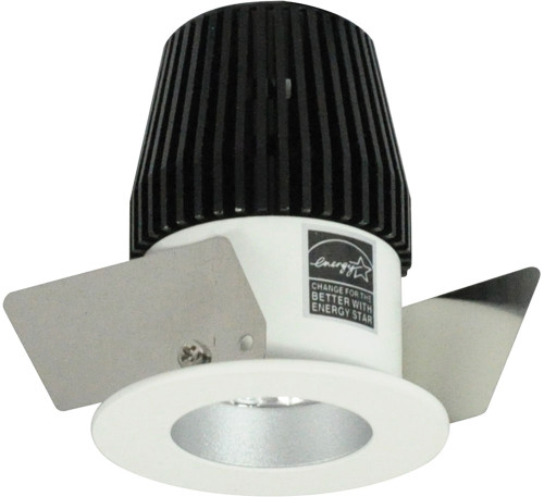 Nora NIO-1RNGHW Iolite Contemporary Haze / White 1" NTF Round Recessed LED Ceiling Light Reflector