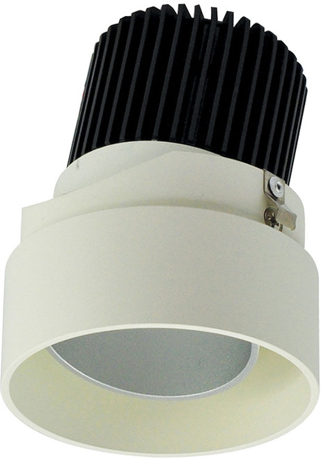 Nora NIO-2RTLAXHW Iolite Contemporary Haze Adjustable / White Reflector LED 2" Round Trimless Adjustable Recessed Light Insert