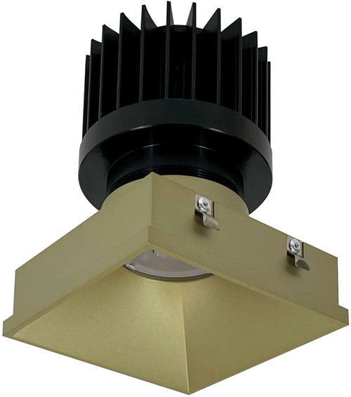 Nora NIO-4PSTLNDCXCH/HL Iolite Modern Champagne Haze LED 4" Square Trimless Downlight Down Lighting Insert