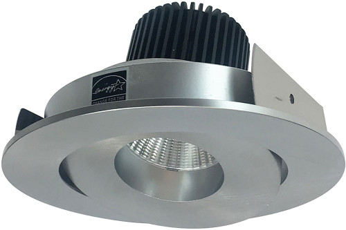 Nora NIO-4RGXNN Iolite Modern Natural Metal LED 4" Round Adjustable Gimbal Recessed Lighting Insert