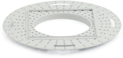 Nora NIO-FMMR-1S Contemporary 1" Square Flush Mount Mud Ring for 1" Iolite Square NIOB Pot Lights