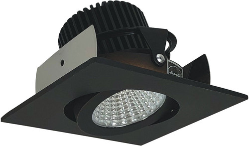 Nora NIOB-2SGXBZ Iolite Modern Black LED 2" Square Adjustable Gimbal Recessed Lighting Insert