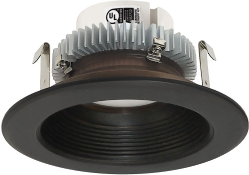 Nora NLCBC2-452TWBZBZ/10 Cobalt Contemporary Bronze LED 4" Click Round Retrofit Baffle Recessed Lighting Insert