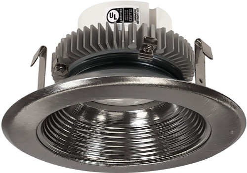 Nora NLCBC2-452TWNN/10 Cobalt Modern Natural Metal LED 4" Click Round Retrofit Baffle Recessed Lighting Insert