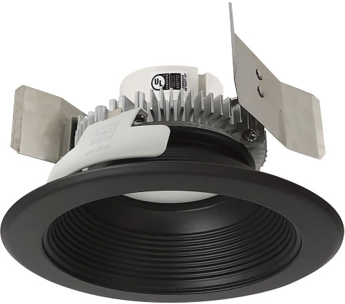 Nora NLCBC2-552TWBB/10 Cobalt Contemporary Black LED 5" Click Round Retrofit Baffle Recessed Lighting Insert