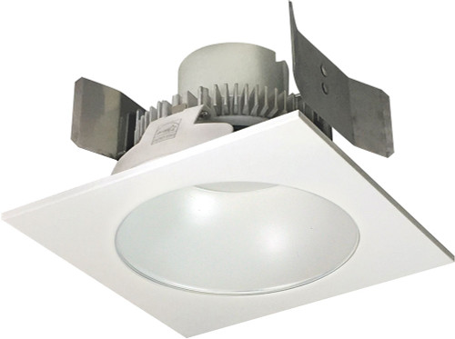 Nora NLCBC2-553WW Cobalt Diffused Clear / White LED 5" Click LED Retrofit Square Reflector w/ Round Aperture