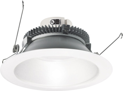 Nora NLCBC2-651TWHZW/10 Cobalt Modern Haze / White LED 6" Click Round Retrofit Reflector Recessed Lighting Insert