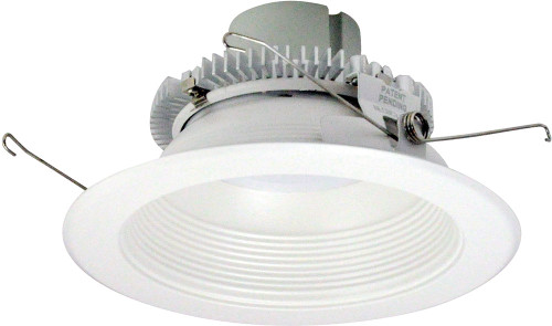 Nora NLCBC2-652WW Cobalt White LED 6" Click LED Retrofit Round Open Baffle
