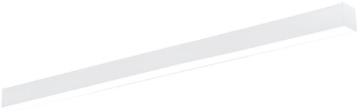 Nora NLINSW-8334W L-Line Modern White LED 8' Direct Linear Ceiling Light Fixture