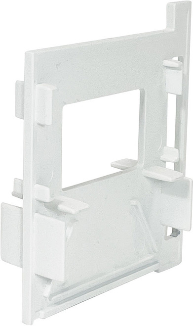 Nora NLUD-WMCW L-Line Indirect / Direct Modern White Bracket for Wall Mounted Daisy Chain