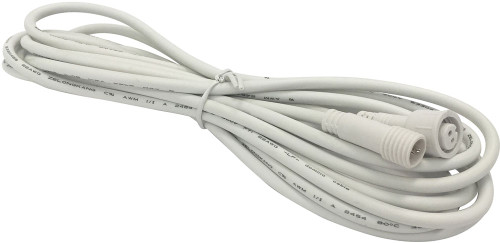 Nora NMA-EW-10 Modern White 10 Foot Quick Connect Linkable Extension Cable for M1+ and M2 Trimless Luminaires