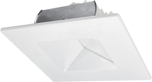 Nora NOXAC-4SWTWWW Onyx Modern White LED 4" AC Square Wall Wash Down Lighting Insert