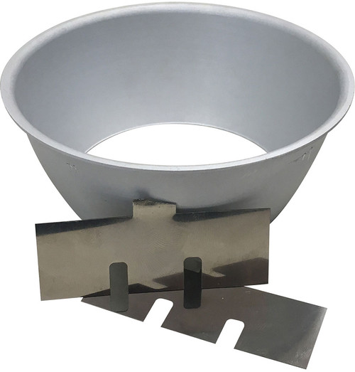 Nora NQZ-41REFLHZ Quartz Modern Clear 4" Snap-In LED Recessed Lighting Reflector