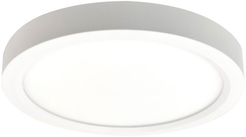 Nora NWELO-8R wELO Contemporary White LED 8 Inch wELO LED Surface Mount Overhead Lighting