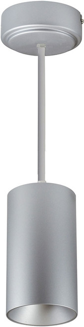 Nora NYLM-3ST-SSLE4 iLENE Contemporary Silver LED Mini Cylinder Drop Ceiling Lighting