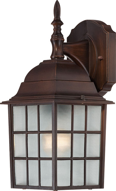 Nuvo 60-3481 Adams Rustic Bronze Exterior Wall Sconce Light
