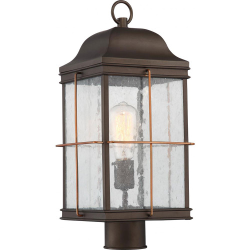 Nuvo 60/5835 Howell Modern Bronze and Copper Outdoor Lighting Post Light