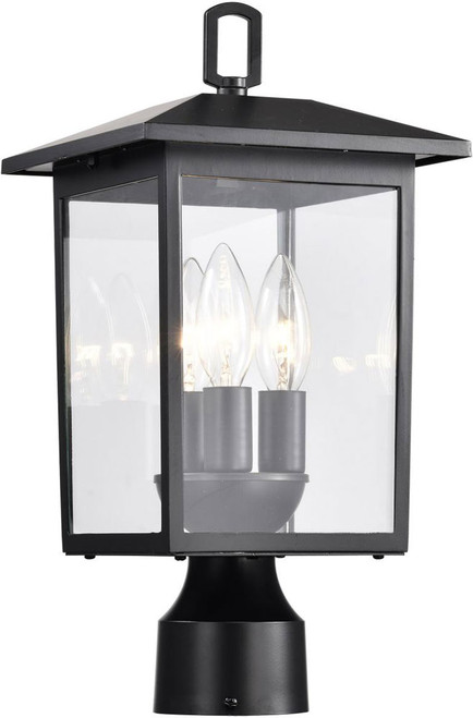Nuvo 60/5932 Jamesport Contemporary Matte Black Outdoor Lighting Post Light