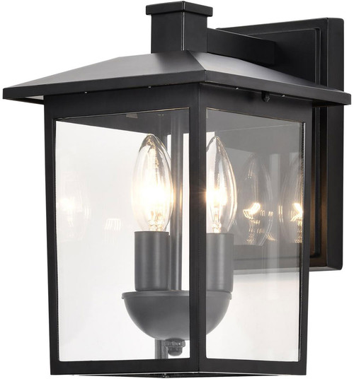 Nuvo 60/5934 Jamesport Matte Black Exterior Lamp Sconce