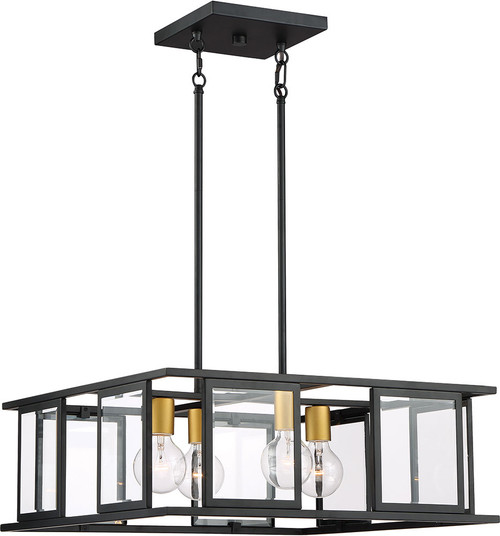 Nuvo 60-6414 Payne Modern Midnight Bronze Pendant Lighting Fixture