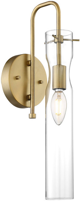 Nuvo 60-6855 Spyglass Contemporary Vintage Brass Wall Sconce