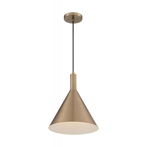 Nuvo 60/7118 Lightcap Burnished Brass 12" Drop Ceiling Light Fixture