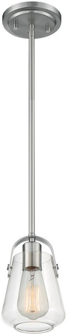 Nuvo 60-7116 Skybridge Brushed Nickel Mini Ceiling Pendant Light