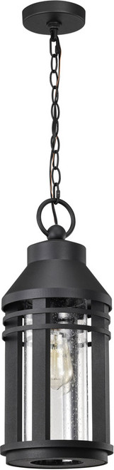 Nuvo 60/8104 Wilton Modern Matte Black Exterior Pendant Lamp