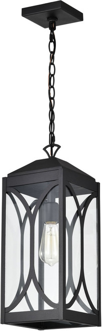 Nuvo 60/8125 Oaklyn Modern Matte Black Outdoor Pendant Lighting